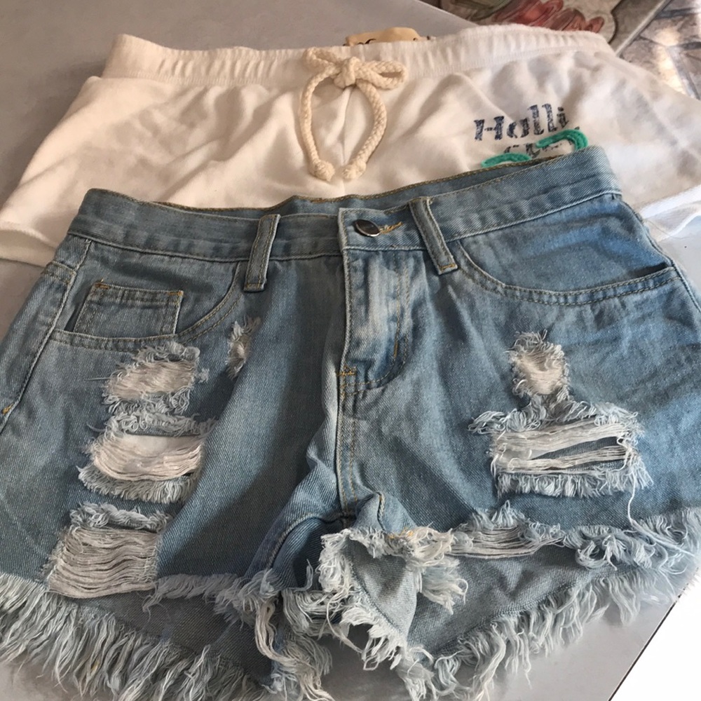 2 pair of shorts small